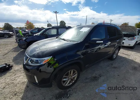 2014 Kia Sorento Lx из США, поврежденный, VIN 5XYKTCA68EG506360